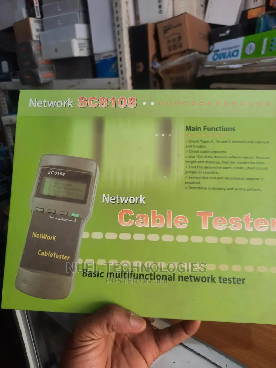 Network Cable Tester Sc8108