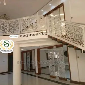 Lasercut Staircase Top Railing