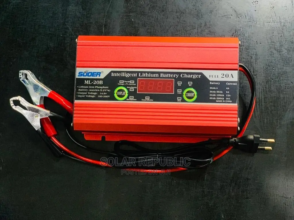 Lithium-Ion Smart Battery Charger 20a