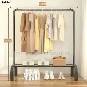 Floor-Standing Clothes Rack