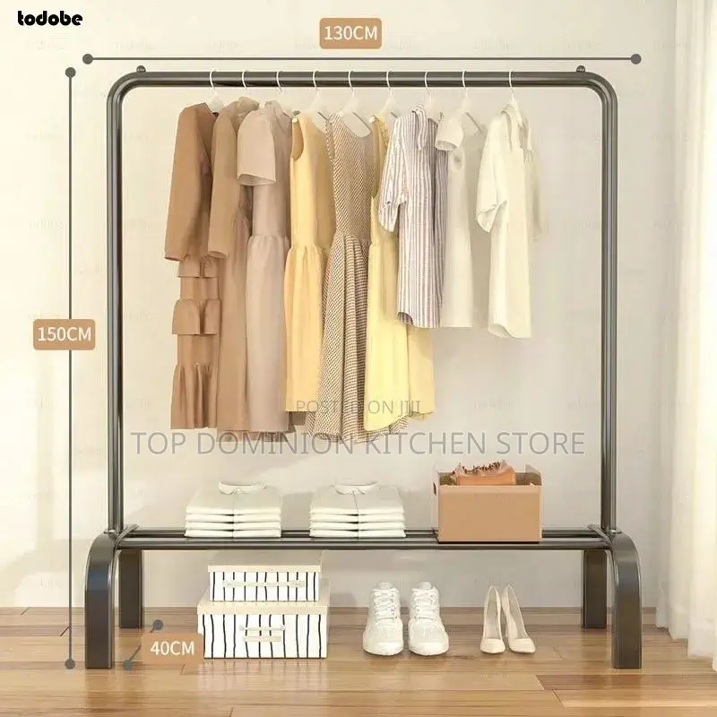 Floor-Standing Clothes Rack