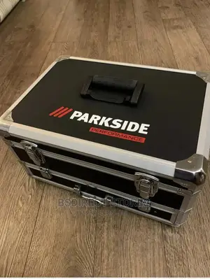 Parkside Cordless Hammer Drill 20v With Case 60 Piece Bits
