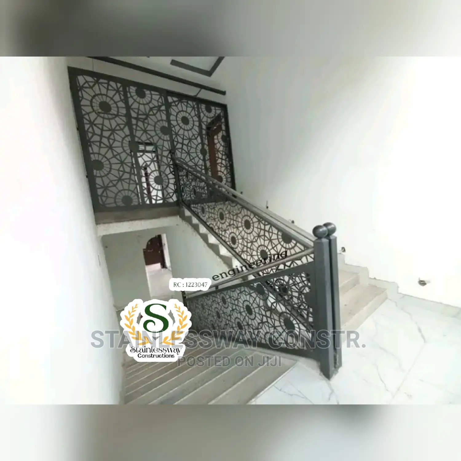 Lasercut Design Railing Spec