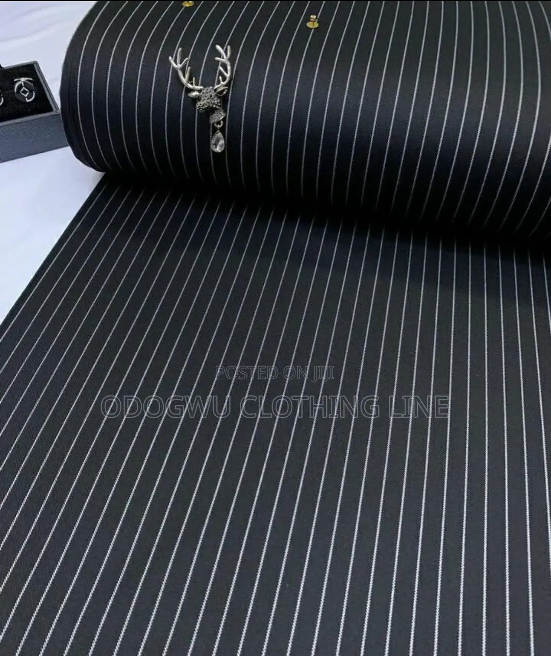 Stripped Senator Fabrics (Checkers)