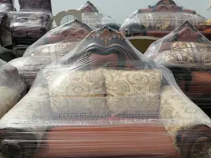 Quality 7 Seater Living Room Fabric Made Sofa Chair.