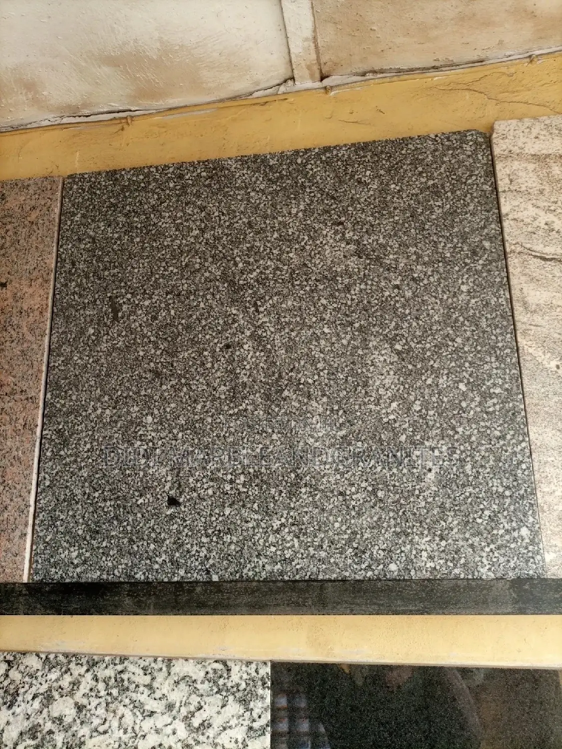 Granite Tiles Spotted Black