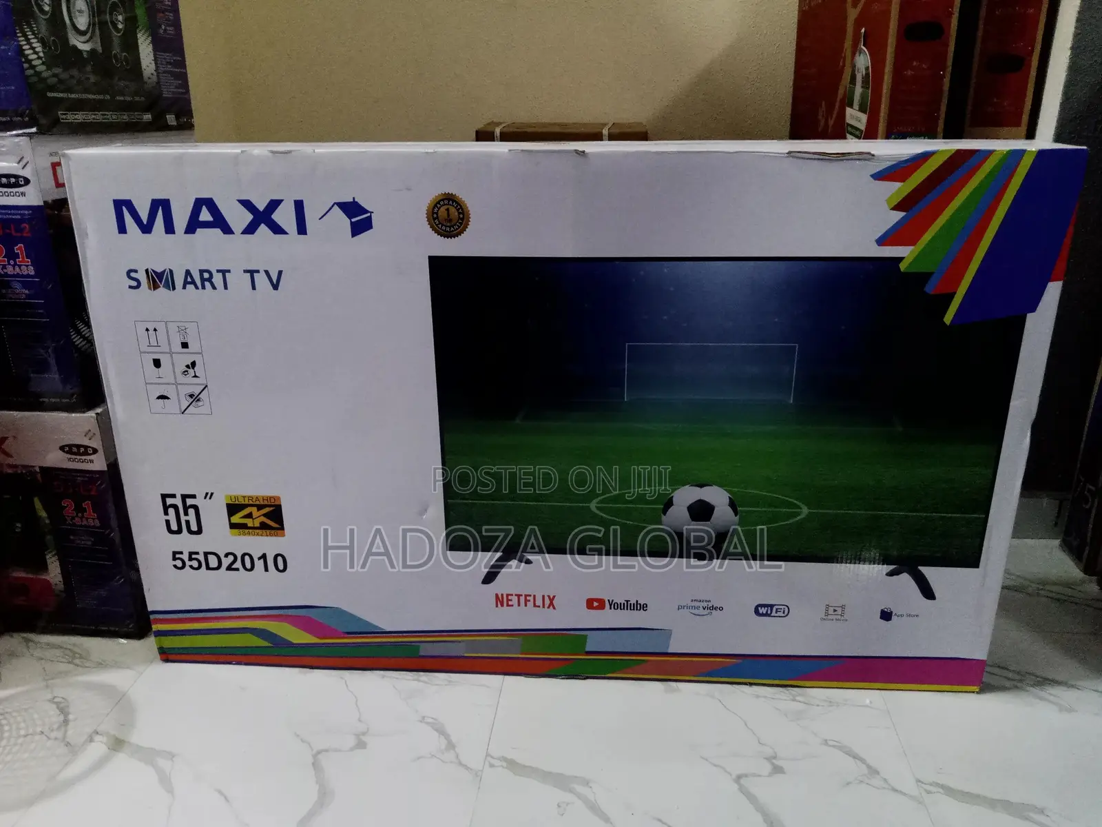 Uhd Maxi 55" Wireless Smart TV