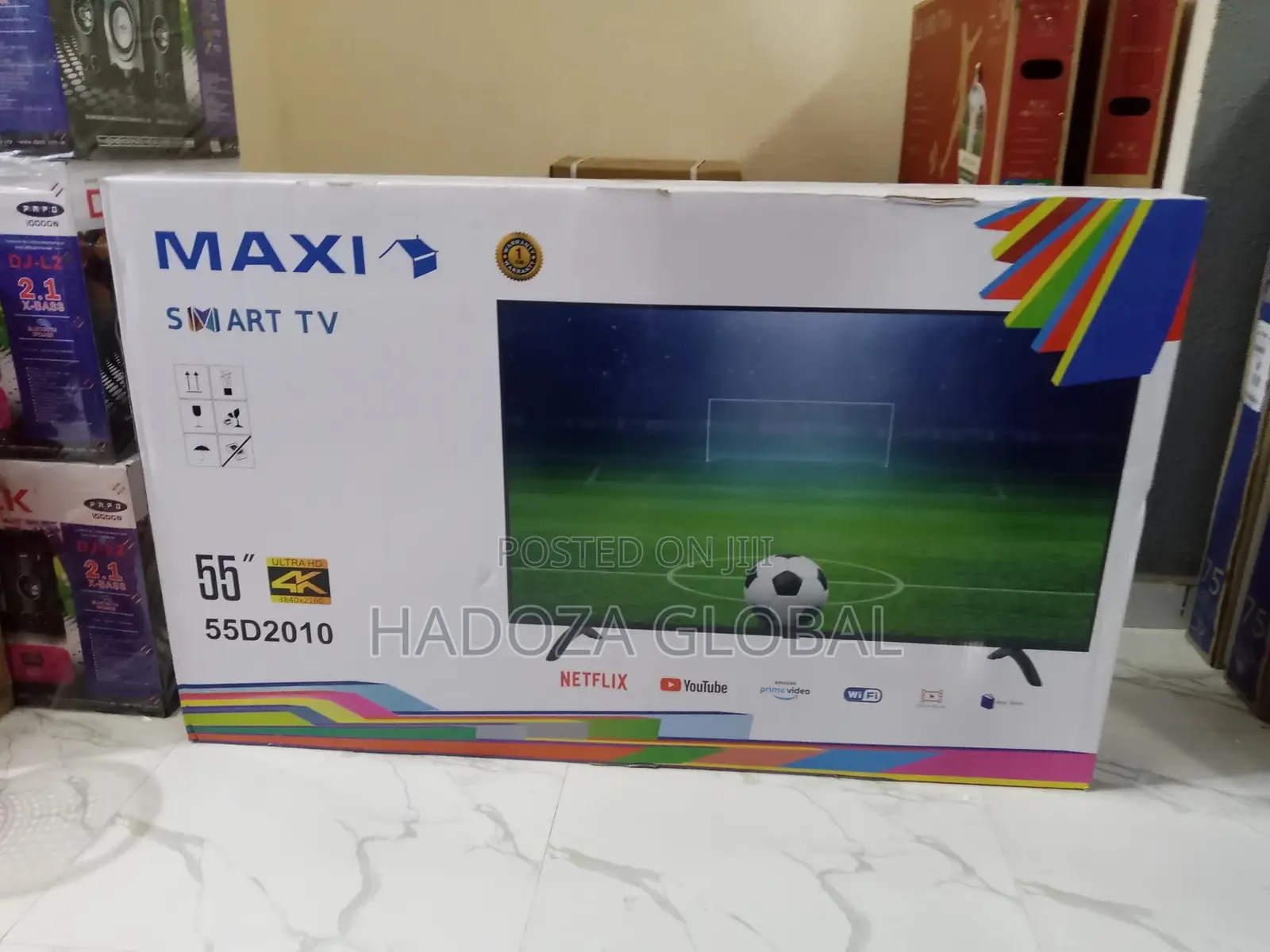 Uhd Maxi 55" Wireless Smart TV