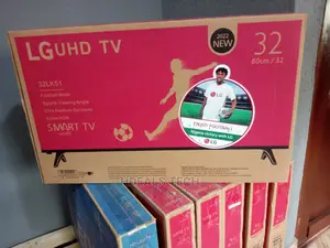 New LG 32-Inch Digital UHD Smart TV, 32LK51.
