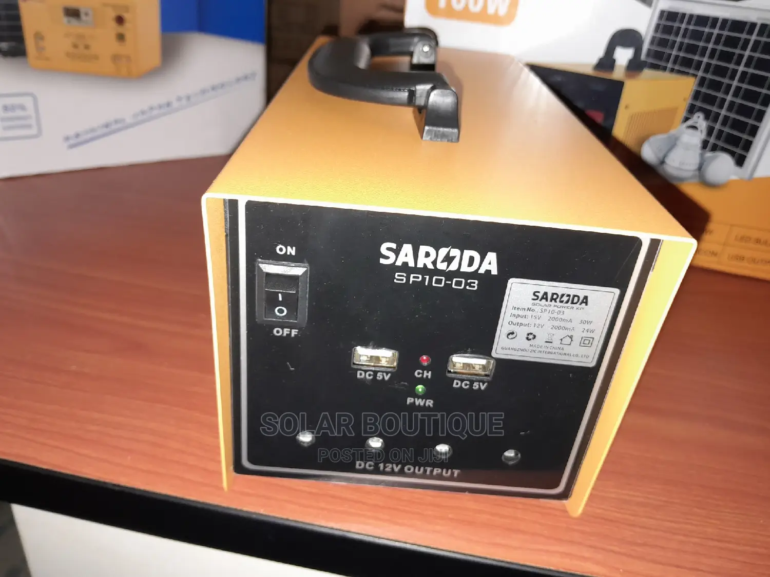 100w Solar Generator