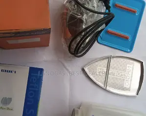 Two Lion Steam Iron With Teflon Shoe