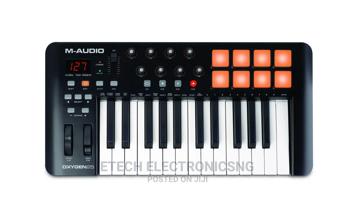 M Audio Studio Keyboard Oxygen 25