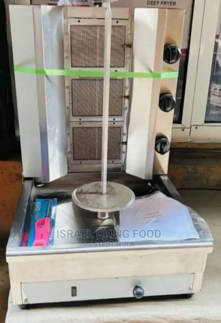 Industrial 3burner Quality Foreign Shawarma Machine