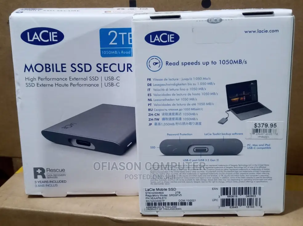 Lacie 2tb Mobile Ssd Secure