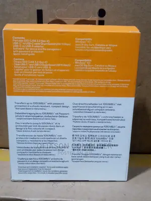 WD My Passport SSD 2tb 1050mb