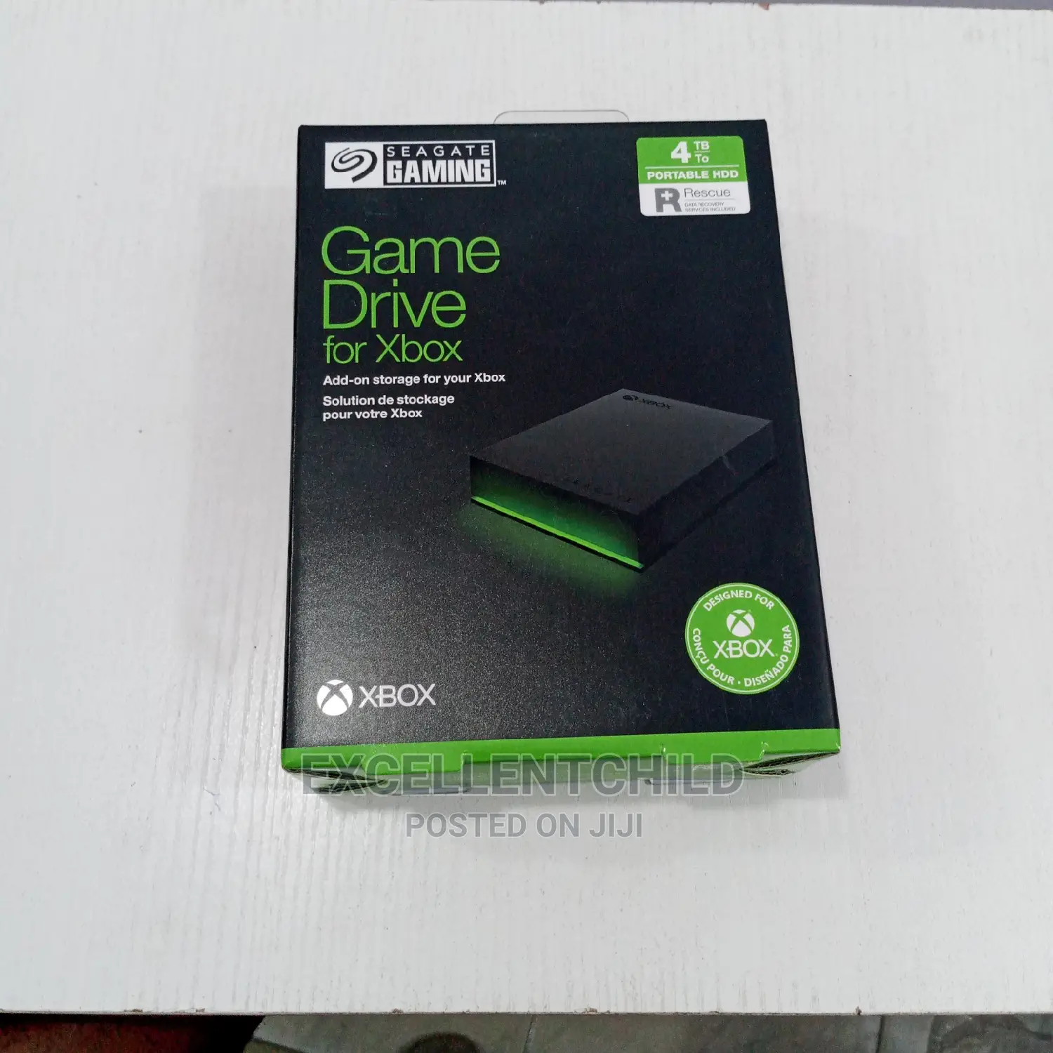 For Storage of Files (Game Drive for Xbox)