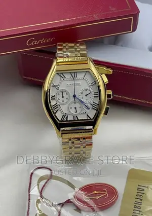 Photo - Cartier Chronograph Chain Watch