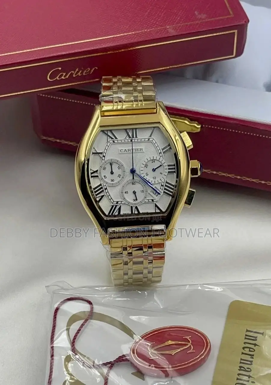 Cartier Chronograph Chain Watch