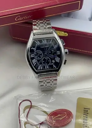 Cartier Chronograph Chain Watch