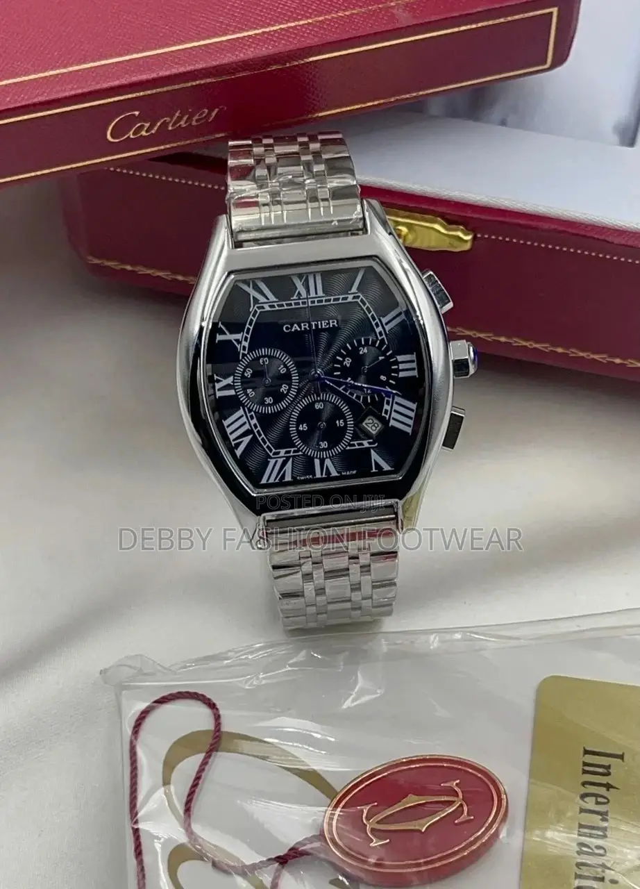 Cartier Chronograph Chain Watch