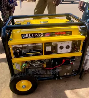 New Elepaq 5KVA Generator (Constant) 100% Copper Key Starter