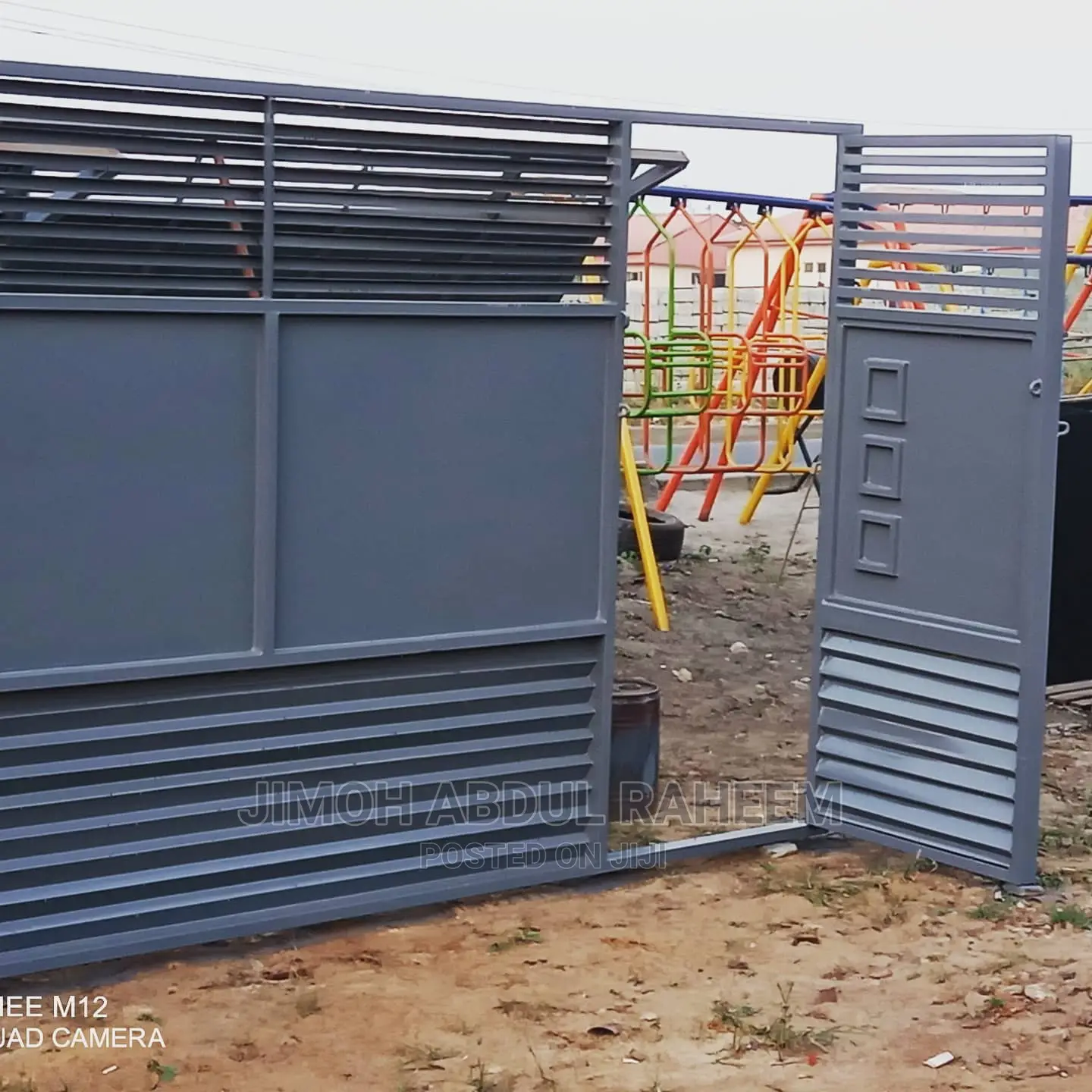 Modern Design Entrance Iron Gate
