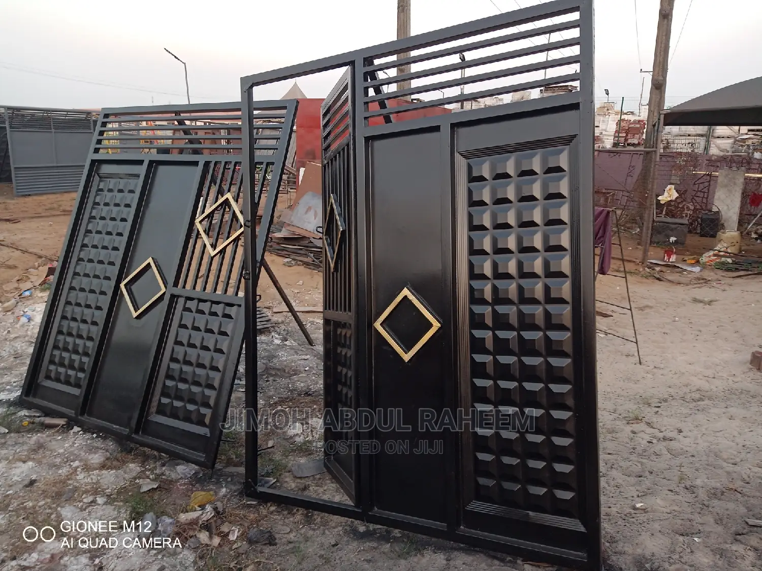 Modern Design Entrance Iron Gate