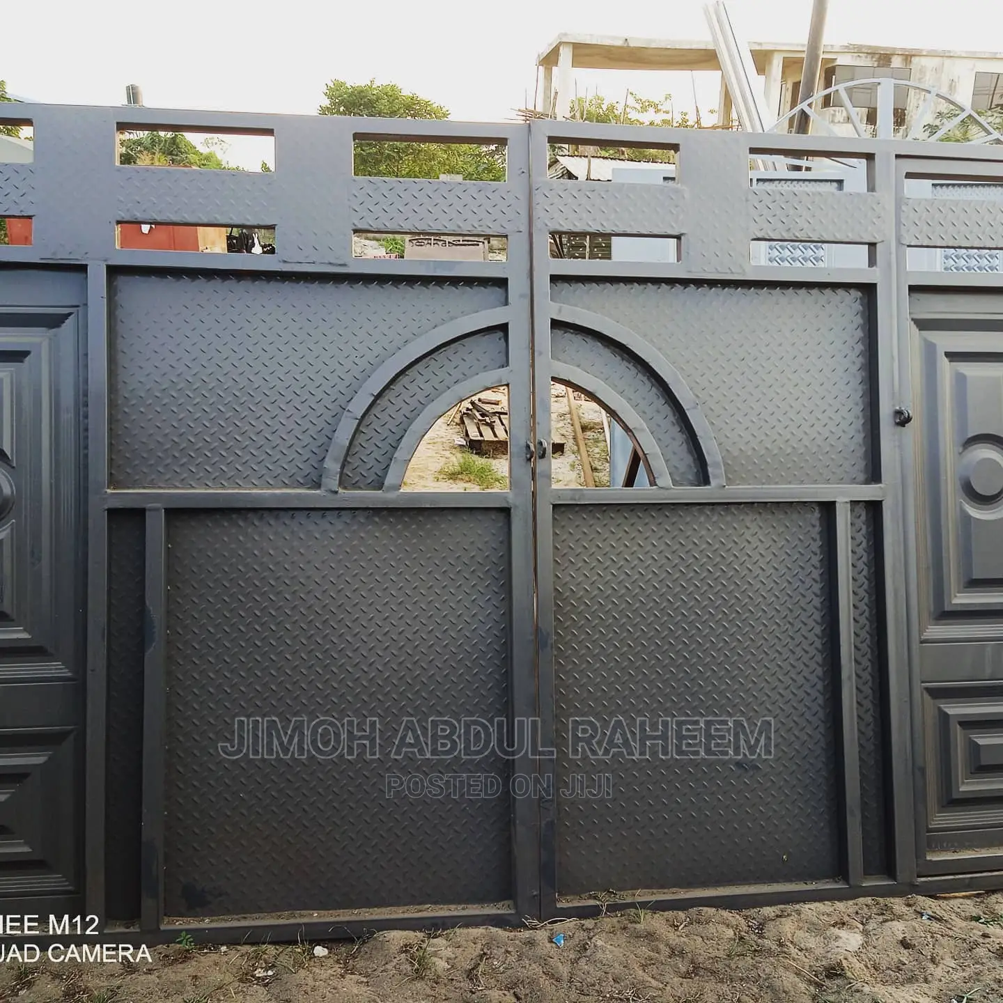 Modern Design Entrance Iron Gate