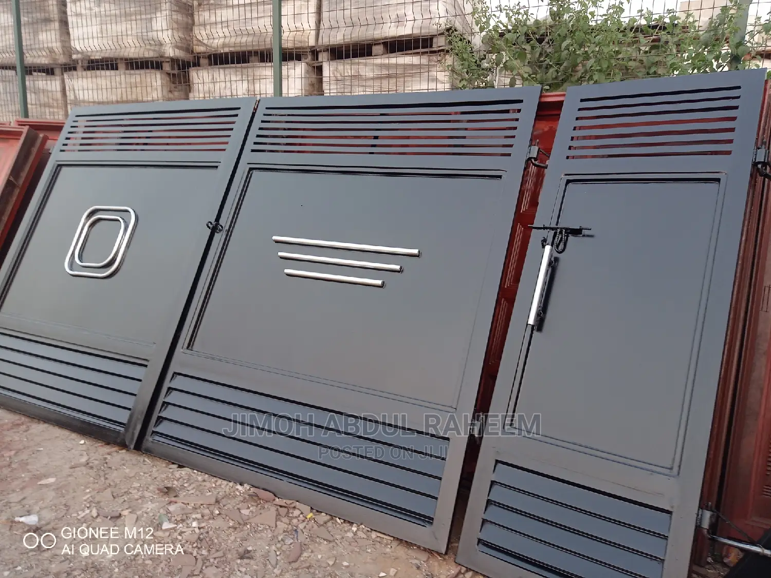 Modern Design Entrance Iron Gate