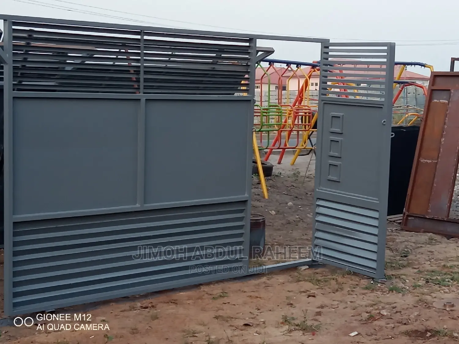 Modern Design Entrance Iron Gate