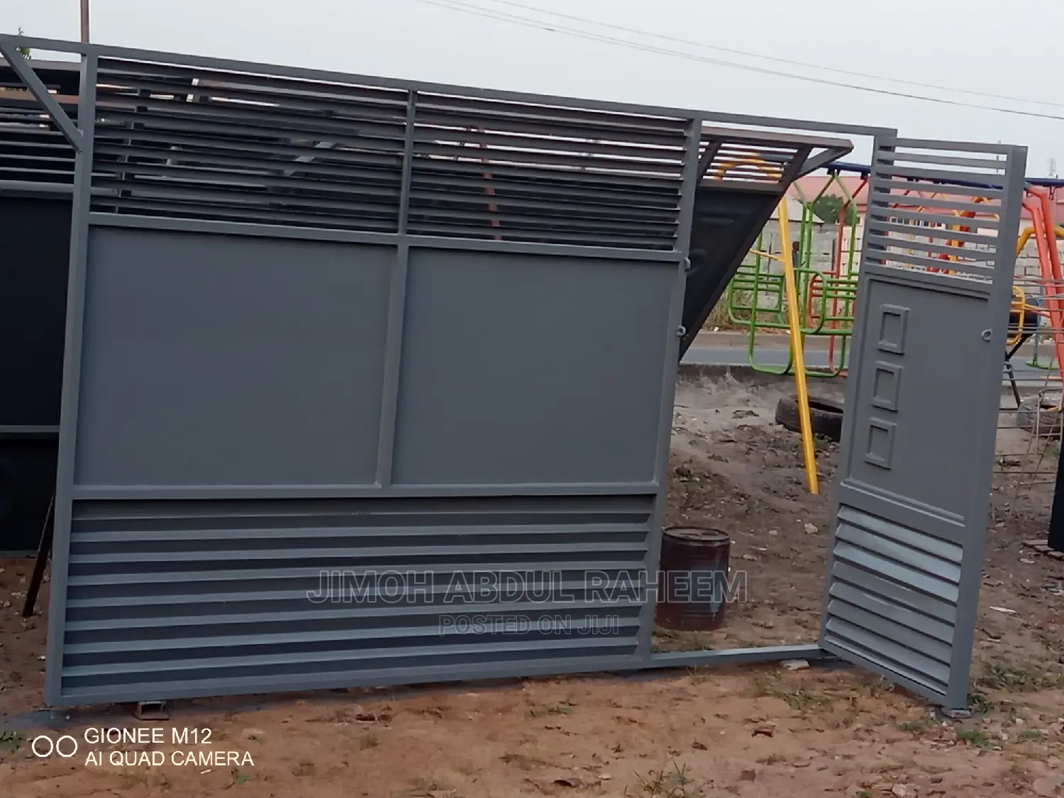 Modern Design Entrance Iron Gate