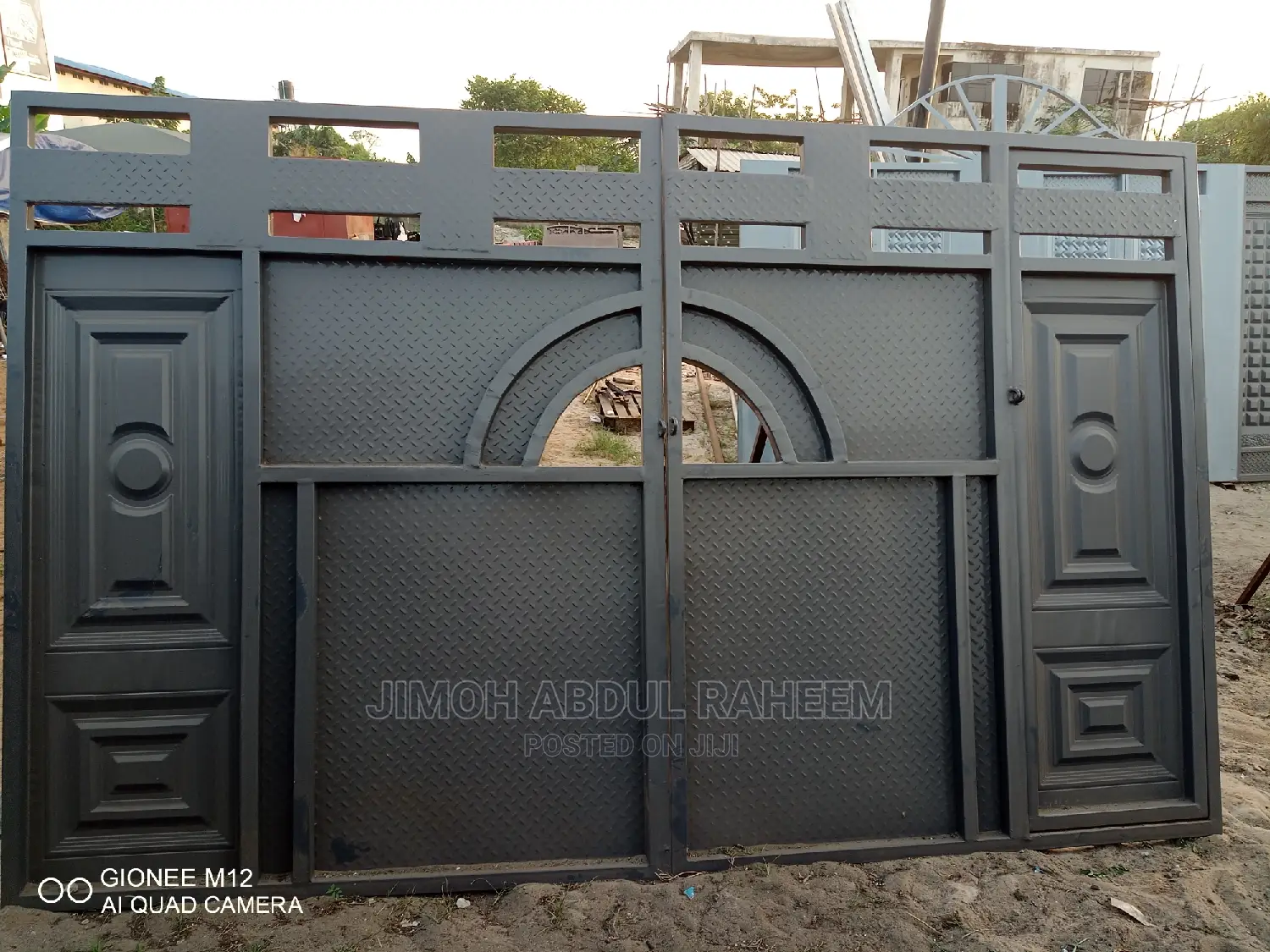 Modern Design Entrance Iron Gate