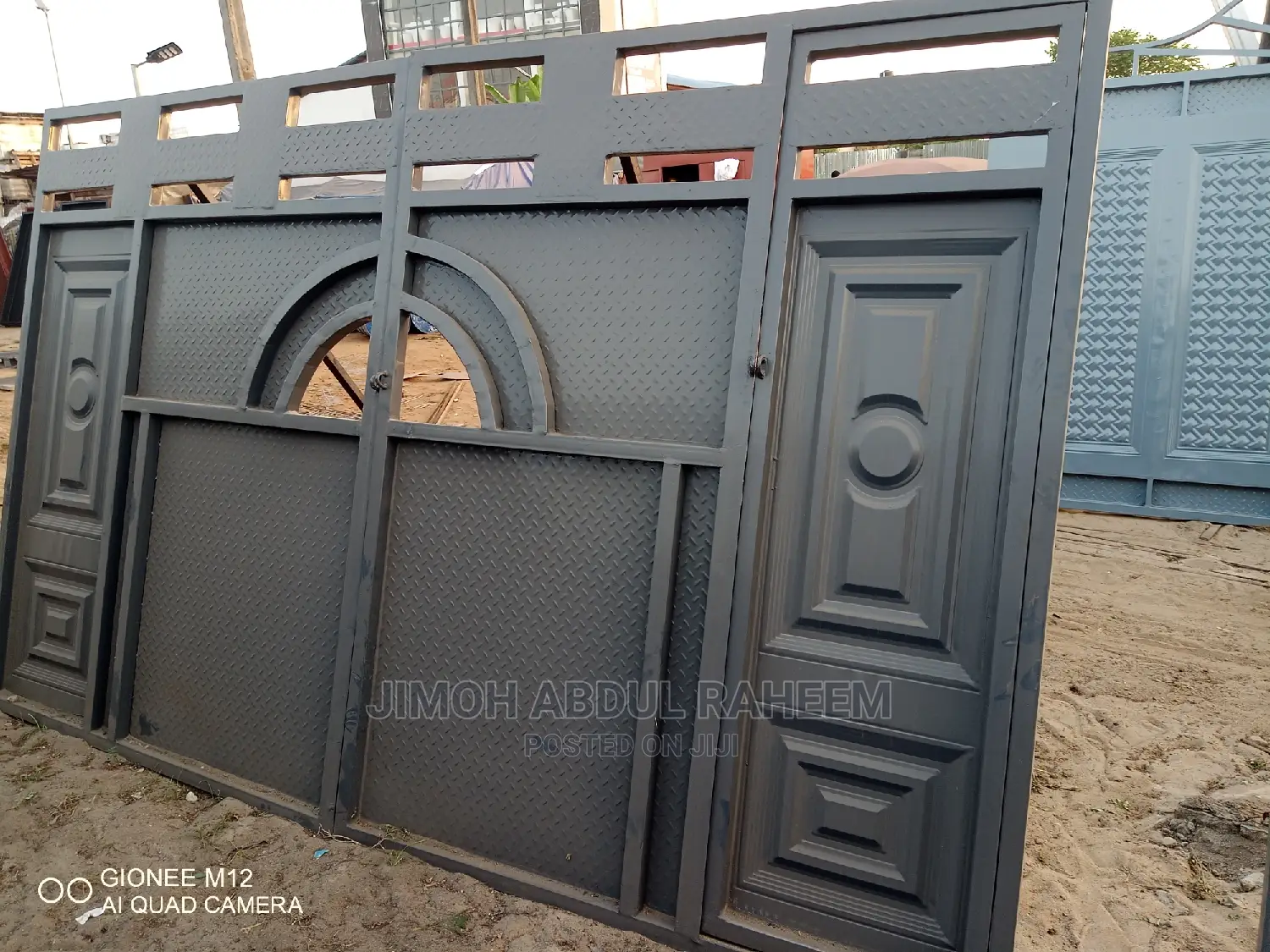 Modern Design Entrance Iron Gate