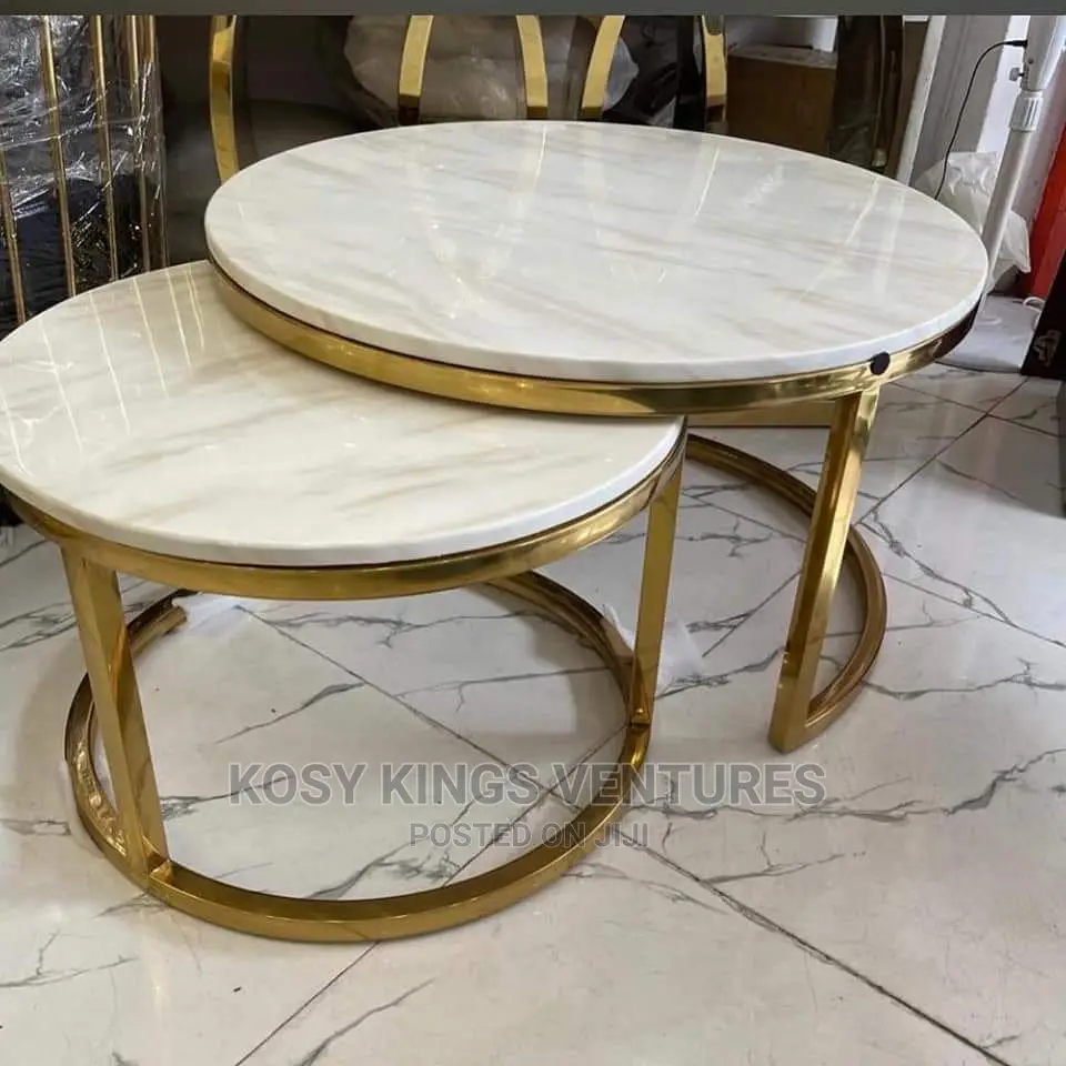 Luxurious Marble Extendable Center Table