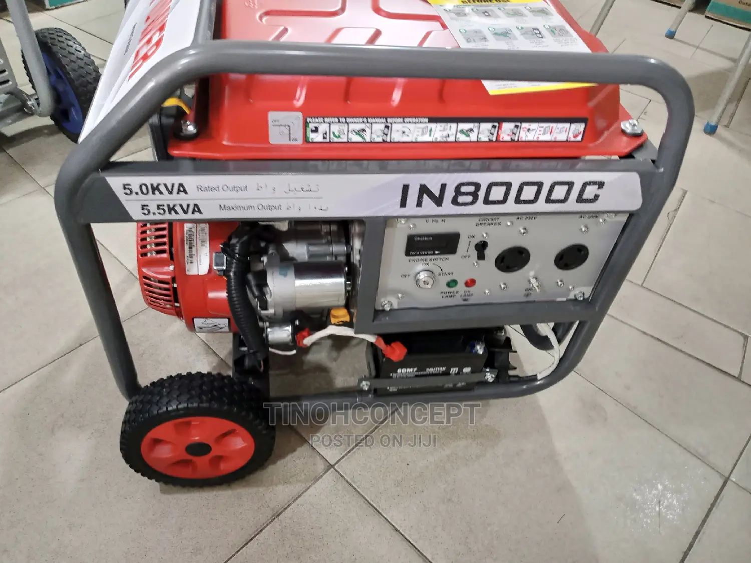 Ipower Generator IN8000C 5.5 KVA