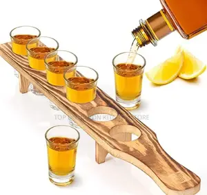 Long Tequila Glass With Holder