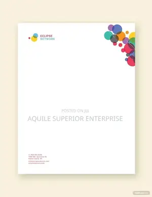 Letter Head Paper Printing