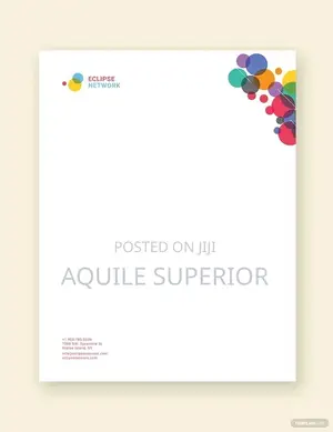 Letter Head Paper Printing