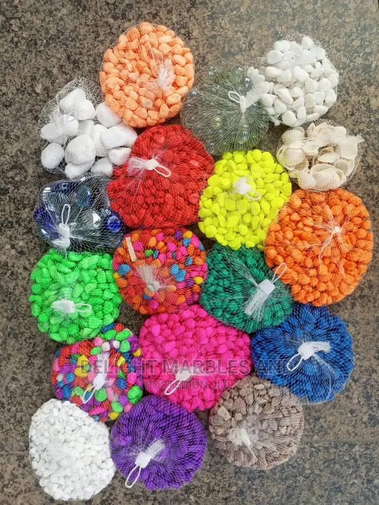 Mixed Pebbles Colours
