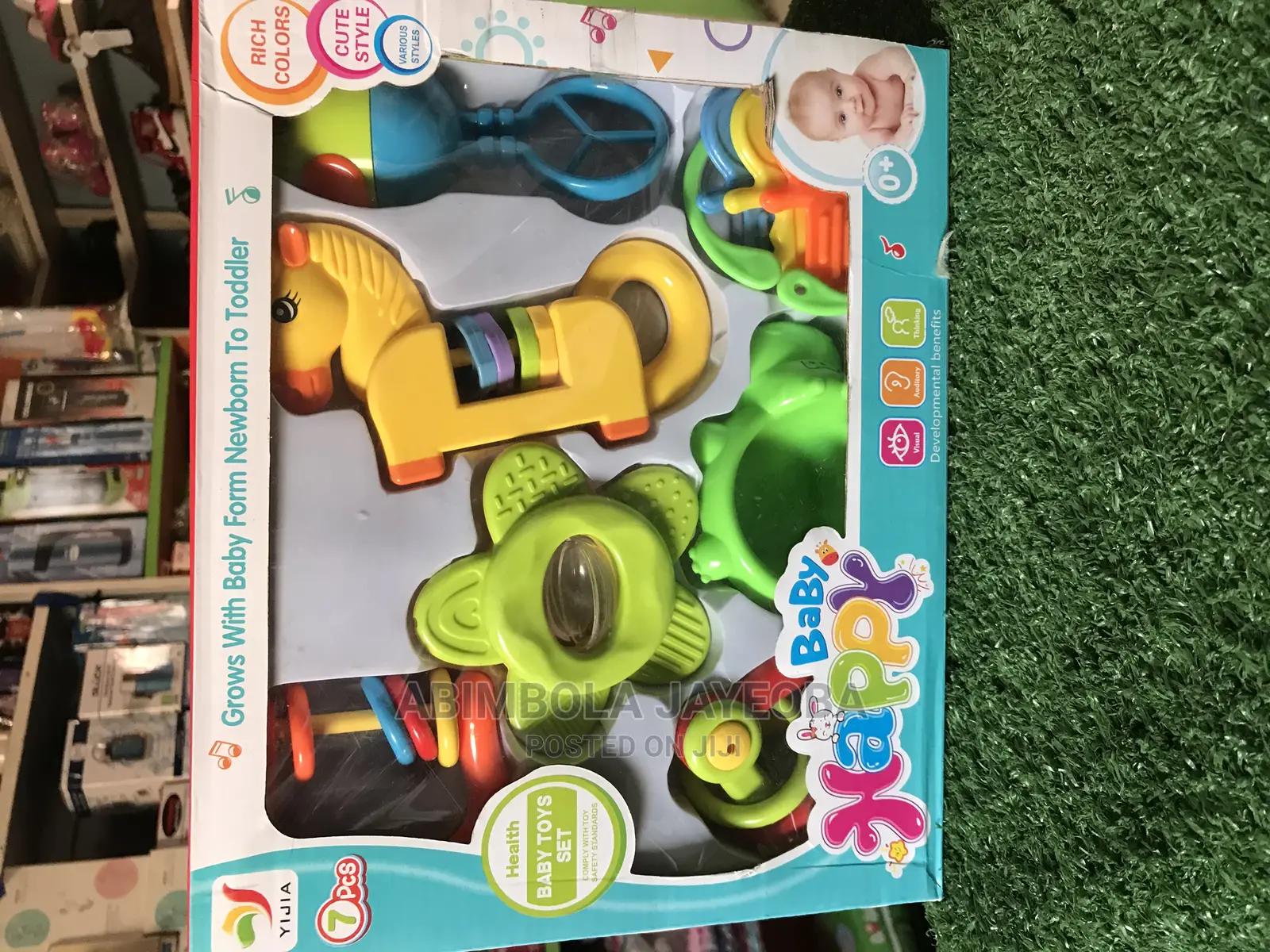 6 Pieces Rattle Gift Set