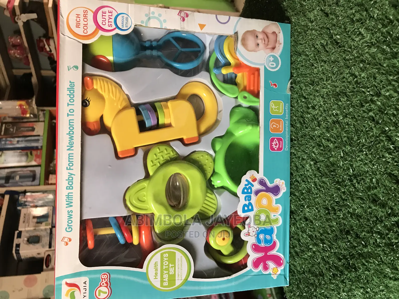 6 Pieces Rattle Gift Set