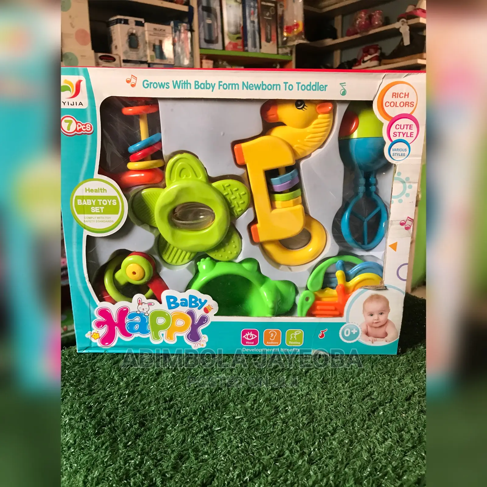 6 Pieces Rattle Gift Set