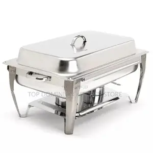 3 Divided Large Chaffing Dishes (9liter)