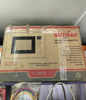 Microwave Oven Md 2310 Simfer Black Built in Microwave