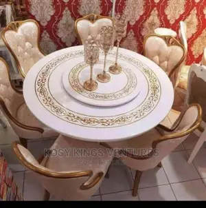 Turkish High Quality Round Marble Dinning