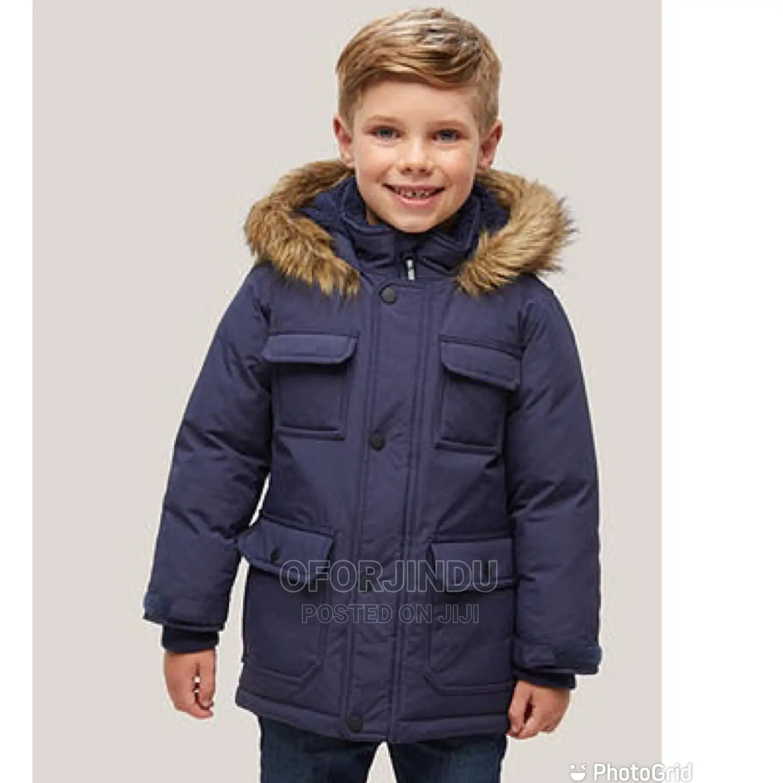 Children Winter Jacket Foreign Used Original