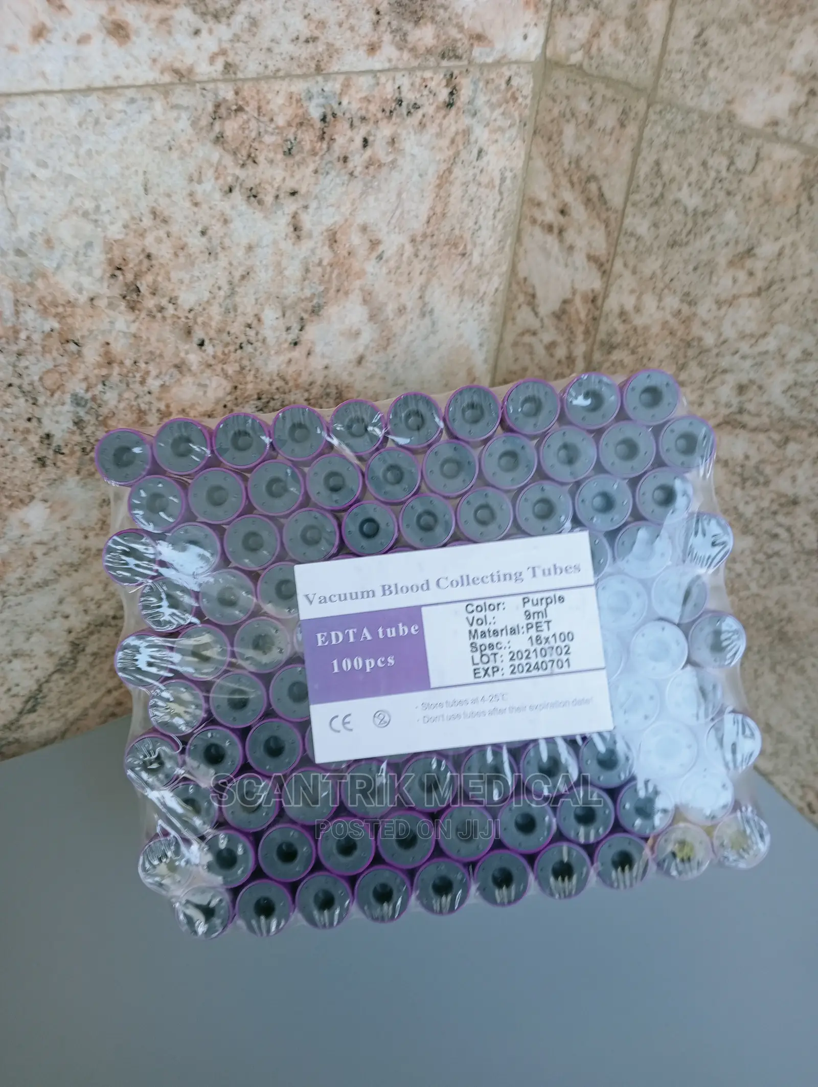 EDTA Tube Use for Laboratory