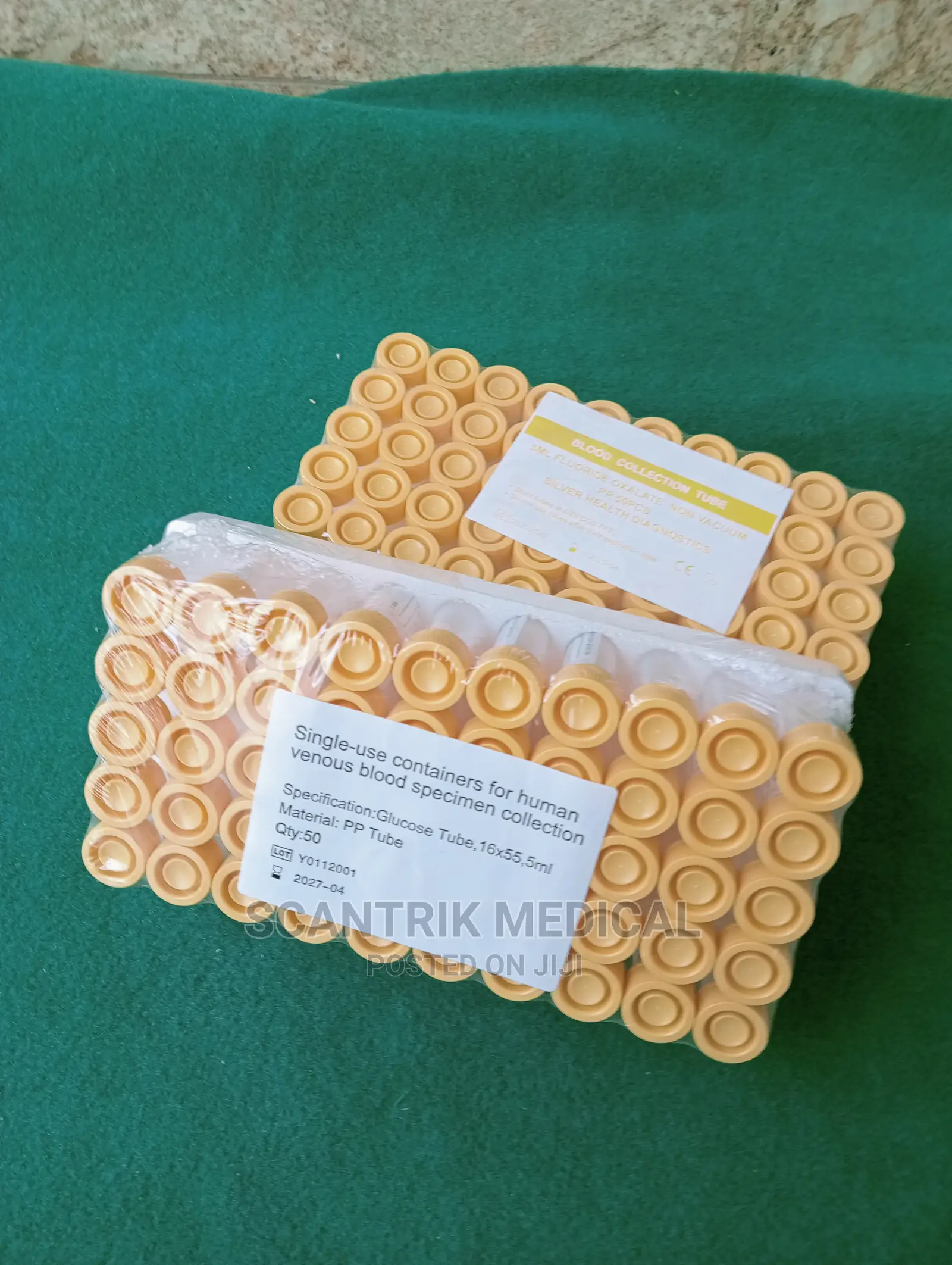 Blood Glucose Analysis Collection Tube