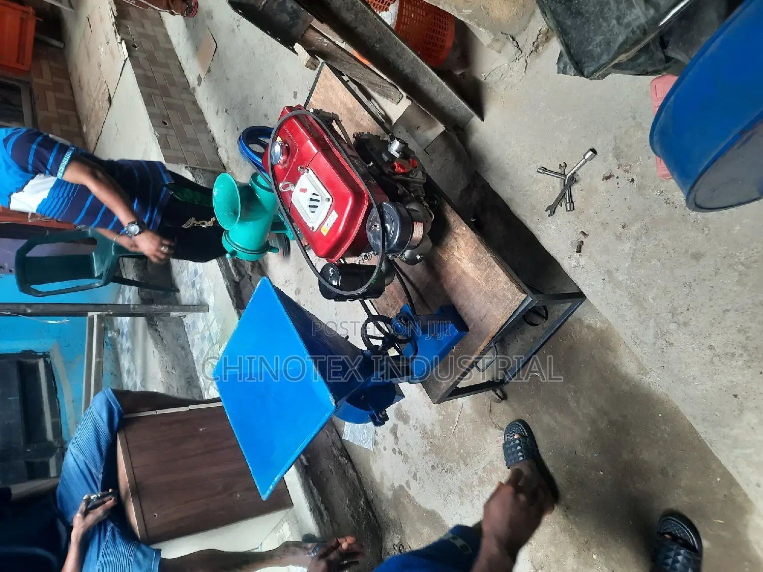 Complete Grinder With Pelletizer Comes With Diesel Engine