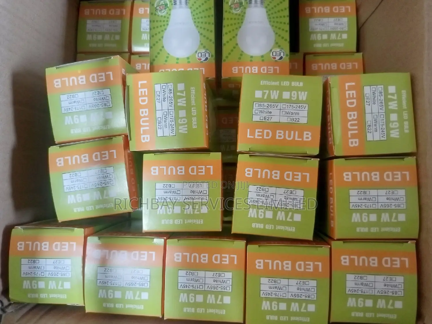 Led Bulb 9w And 12w 230v E27